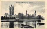 13374    Regno  Unito,  London,  Houses  Of  Parliament,  NV  (scritta) - Houses Of Parliament