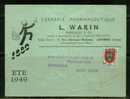 FRANCE Préo N° 105 Obl. S/Document Complet - 1893-1947