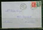 FRANCE 1946 N° Usages Courants Obl. S/Lettre Entiére - Lettres & Documents