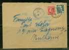 FRANCE 1946 N° Usages Courants Obl. S/Lettre Entiére - Storia Postale
