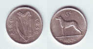 Ireland 6 Pence 1946 - Irlande