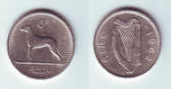 Ireland 6 Pence 1962 - Ireland