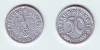 Germany 50 Reichspfennig 1939 F - 50 Reichspfennig