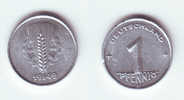 Germany DDR 1 Pfennig 1949 A - 1 Pfennig