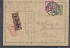 Tchècoslovaquie - Entier Postal Expres De 1933 - Covers & Documents