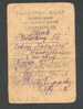 1939 RUSSIA USSR INSURANCE DOCUMENT WITH INSURANCE REVENUE STAMPS - Revenue Stamps