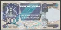 UGANDA : Banconota 100 Scellini - 1996 - P31 - FDS - Oeganda