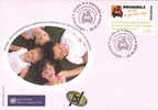 Romania,2006 Cover FDC Premier Jour Drug Prevention Campain. - Drugs