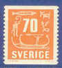 Suède N°425 (dentelé Verticalement) Neuf ** - Unused Stamps