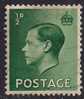 GB 1936 KEV111 1/2d USED GREEN STAMP SG 457 (B316) - Gebraucht