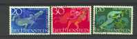 Liechtenstein  :  Yv  422-24  (o) - Used Stamps