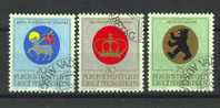 Liechtenstein  :  Yv  481-83  (o) - Used Stamps