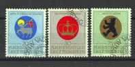 Liechtenstein  :  Yv  481-83  (o) - Gebruikt