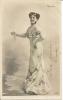 Cpa  1904    CARTE  PHOTO  DORA PARNES       SIGNEE REUTLINGER - Cabarets