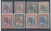 SAN MARINO - 1947, 8 VALUES - V3321 - Unused Stamps