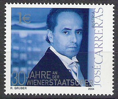 2004 Austria Österreich   Mi. 2459 ** MNH  30. Jahrestag Des Ersten Auftritts Von José Carreras An Der Wiener Staatsoper - Unused Stamps