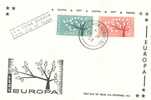 IRELAND  1962 EUROPA CEPT FDC - 1962