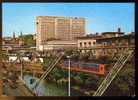 CPM Allemagne WUPPERTAL Glanzstoff Hochhaus Le Gratte-ciel Glanzstoff Métro Suspendu - Wuppertal