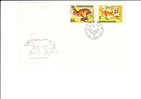 22/849        FDC  CESKOSL. - Rabbits