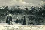 SUISSE - STANSERHORN - CPA - N°1114 - Stanserhorn - Blick Von Der Hotel-terrasse Nach Den Wallenstöcken - Stans