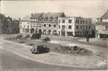 LA LOUPE : Place De L'Hotel De Ville - Le Rond Point - Variante PEU COURANTE - Editions De Luxe ESTEL - - Autres & Non Classés