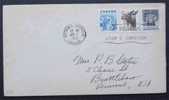 OURS  /  1953 CANADA ENVELOPPE FDC (ref 974) - Beren