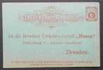 ALLEMAGNE - DRESDE / 1938  ENTIER POSTAL POSTE PRIVEE  TSC  (ref 483) - Posta Privata & Locale