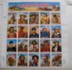 USA  1993 LEGEND OF THE WEST  ENTIRE SHEET OF 24 MNH** - Blocks & Sheetlets