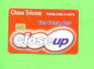 GHANA - Chip Phonecard As Scan - Ghana