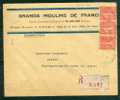 Lettre Recommandée  Bureau  Distribution De Lyon Vaise   à 1,50 Fr  ( Maury N° 199 X 3  )  Le  24/10/1928 - Bb11116 - Cartas & Documentos