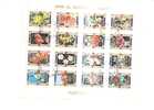 48950)foglio Umm Al Qiwain Con 16 Valori Serie Flowers - Usata - Umm Al-Qiwain