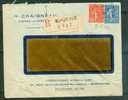 Lettre Recommandée De  Bordeaux      à 1,50fr ( Maury N° 199 + 205)  Le 02/09/1927 - Bb11325 - Storia Postale