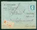 Lettre Recommandée De   Chalais ( Dpt 16 )        à 1,50fr ( Maury N° 181 Seul )  Le   09/11/1927 - Bb11327 - Lettres & Documents