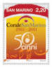 REPUBBLICA DI SAN MARINO - ANNO 2011 - CORALE DI SAN MARINO - NUOVI MNH ** - Unused Stamps