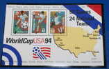 USA 1994 SOCCER WORLD CUP 94 SHEET MNH** - Blokken & Velletjes