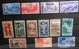 1946 - 1953 ITALIA REPUBBLICA - LOTTO Nr 13 Francobolli Usati - ITALY STAMPS - - Lotti E Collezioni