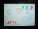 LETTRE TYPE LIBERTE DE GANDON TARIF 2,70 F OBL. 16-04-1982 CASTELSARRAZIN (82 TARN ET GARONNE) - 1982-1990 Vrijheid Van Gandon