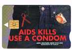 SUDAFRICA (SOUTH AFRICA) - TELKOM CHIP -1999  AIDS KILLS  EX. 2001.07  - USATA (USED)  -  RIF. 2615 - Afrique Du Sud