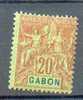 GAB 273 - YT 22 * - Charnière Complète, Gomme Un Peu "ombrée" - Unused Stamps