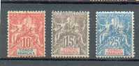 Codi 349 - YT 42 à 44 * - Unused Stamps