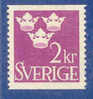 Suède N°340A (dentelé Verticalement) Neuf Avec Charnière - Unused Stamps