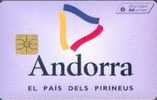 # ANDORRA 33 Andorra Logo 50 Gem 08.95 10000ex Tres Bon Etat Tres Bon Etat - Andorre