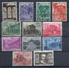 VATICAN 1949 BASILICHE ROMANE + ESPRESSI 12 V OTTIMA CPL ** - Unused Stamps