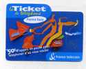 - FRANCE TELECARTE . TICKET TELEPHONE - FT Tickets