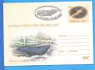 Polar Theme. Blue Whale, Whale Special Cancellation Romania Postal Stationery Cover 2003 - Wale