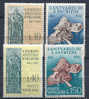 VATICANO: 1961 S. PATRIZIO - S. CPL. 4 VAL. N. - SASS. 313/16 ** - Unused Stamps