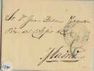 HANDGESCHREVEN BRIEF * VOORLOPER * Uit 1845 Van AREVALO Naar MADRID ESPANA (1790) - ...-1850 Prephilately