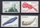 NORVEGE      Neuf **    Y. Et T.   N°  739 / 742        Cote:  7,50 Euros - Unused Stamps