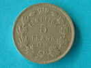 1930 VL / 5 FRANK - EEN BELGA ( Morin 383a - For Grade, Please See Photo ) / ( ID 1) ! - 5 Francs & 1 Belga