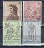 1965, Vaticano, Dante Alighieri , Serie Completa ** - Unused Stamps